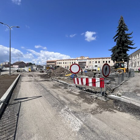Budowa Rzeszowskiego Centrum Komunikacyjnego [lipiec 2023] - fot 5